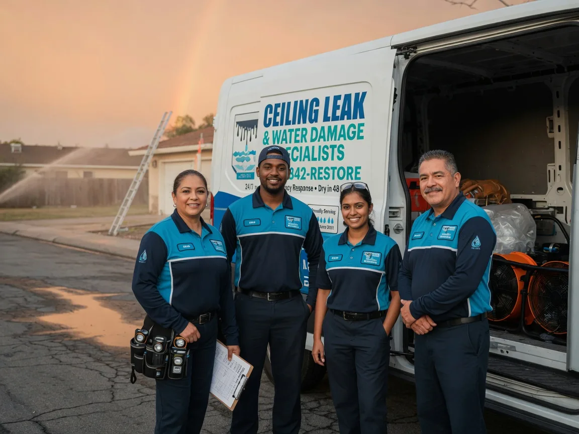 Ceiling Leak Cleanup company in East Ryegate, VT